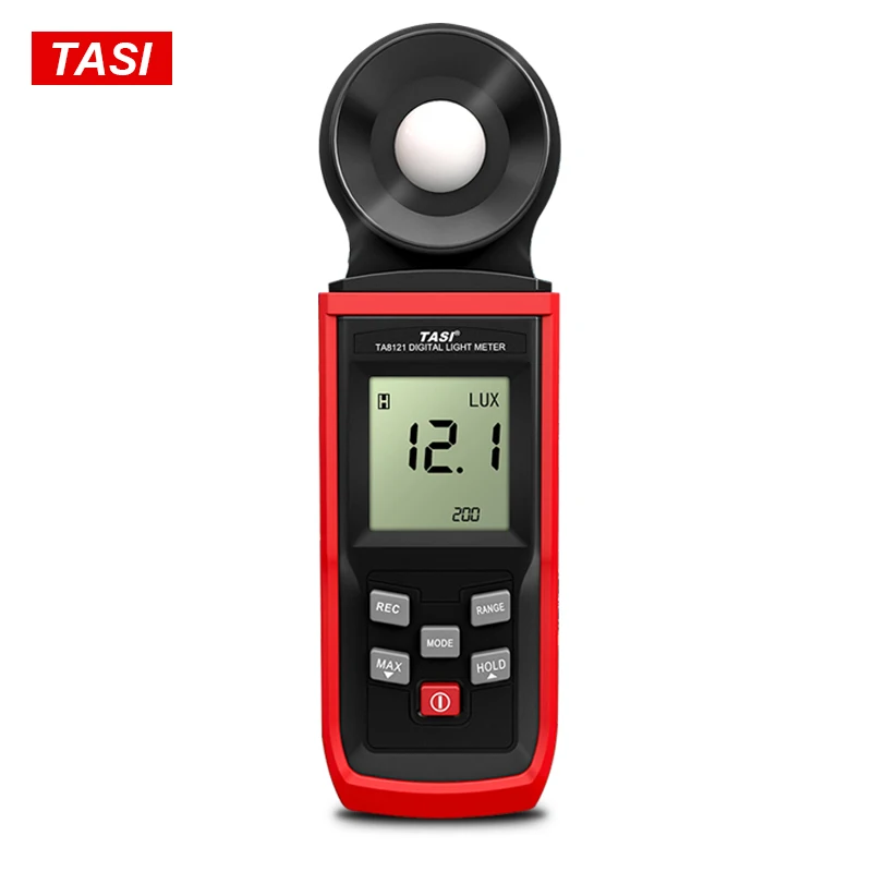 Светильник меритель освещенности TASI, зонд с разрезом и автоматическим выбором диапазона - изображение