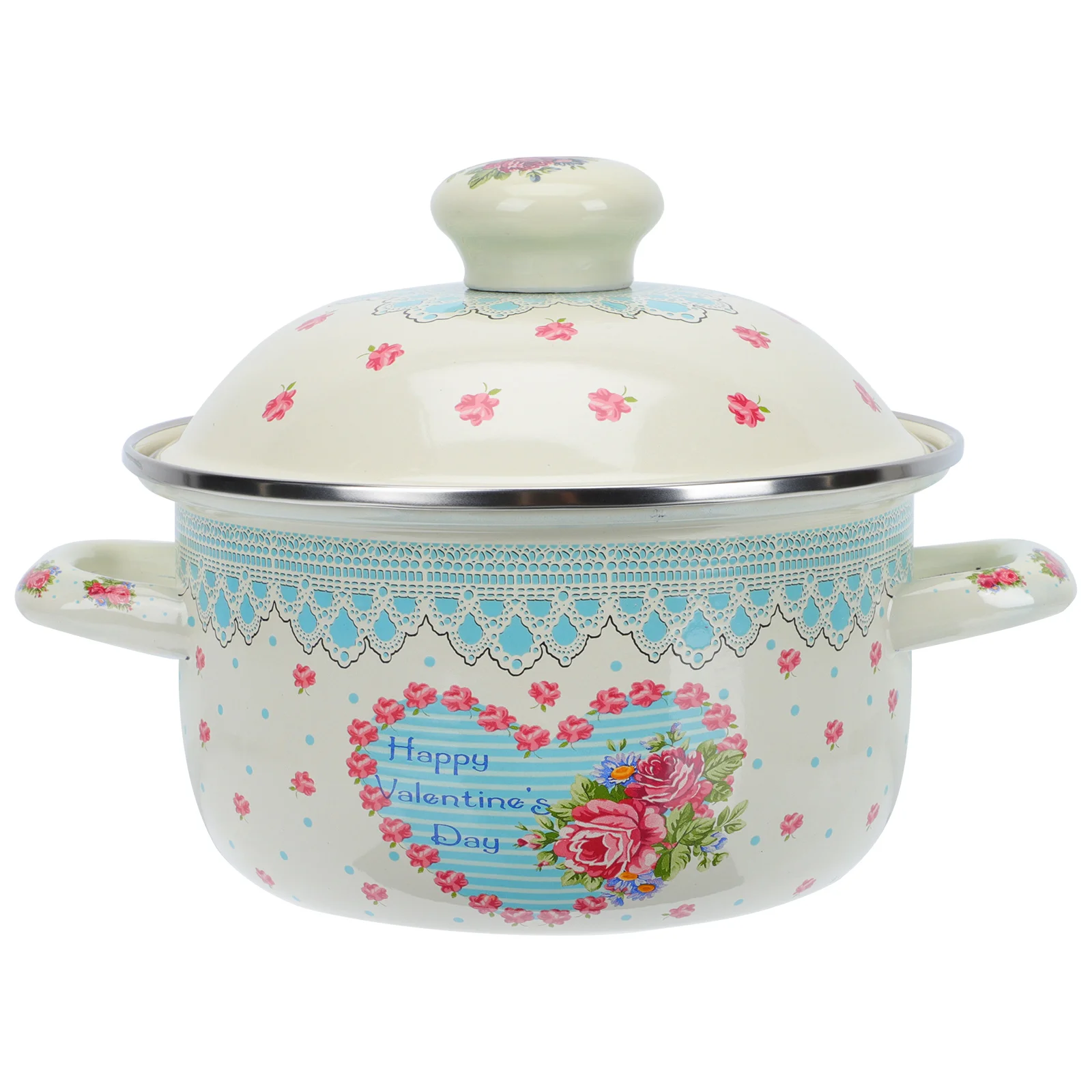 1Pc Household Stockpot Practical Soup Pot Enamel Stock Stew | Дом и - Цена: 1 538,80 руб.