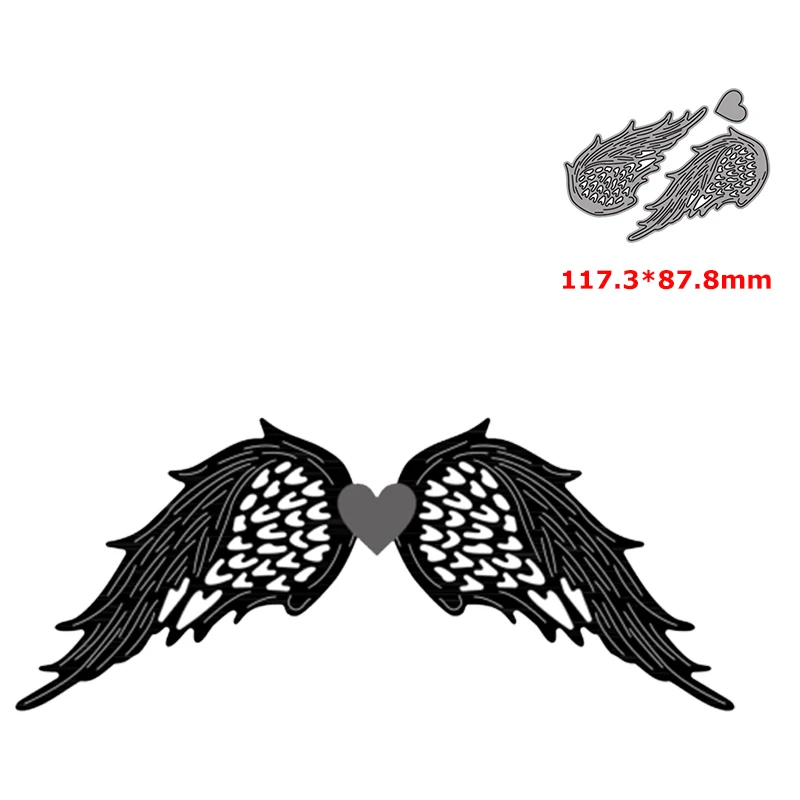 

metal cutting dies die cut wings decoration diy Scrapbook paper craft knife mould blade punch stencils dies