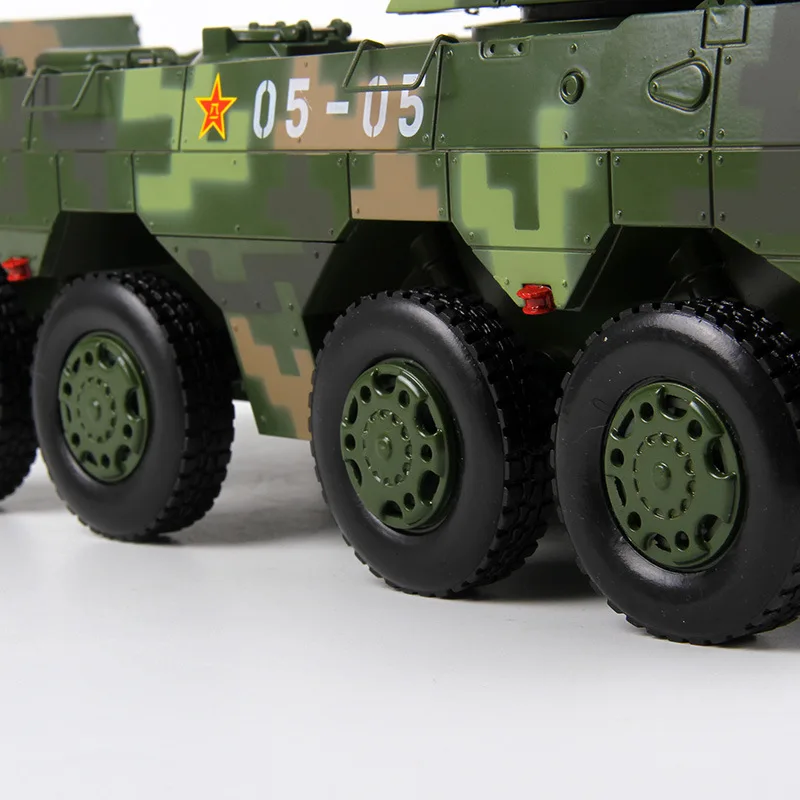 

Alloy Type 09 Wheeled Infantry Fighting Vehicle Model 8*8 Metal Armored Car Model Military Model Collectibles