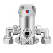 Ручной заподлицо клапан G1/2in настенный смеситель для горячей и холодной воды кран для душа клапан для использования в ванной комнате Электрический клапан