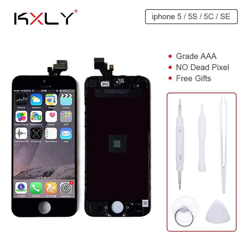Хорошее качество Замена для Iphone 5 5c 5s ЖК дисплей сенсорный экран дигитайзер