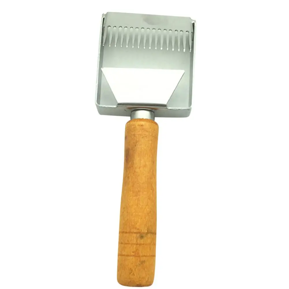 Apiculture деревянный ушко иглы нож пасечный Лопата резак нож-скребок для пчеловодов пчелиная Лопата расческа разворачивающая вилка инструменты для пчеловодства