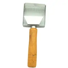 Apiculture деревянный ушко иглы нож пасечный Лопата резак нож-скребок для пчеловодов пчелиная Лопата расческа разворачивающая вилка инструменты для пчеловодства