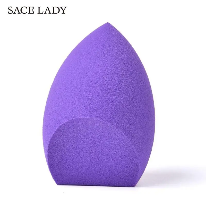 04 PURPLE SACE LADY макияж основа губка косметический спонж для мягкой растушевки мягкая губка для воды красота очищающее средство для лица спонж для макияжа инструмент - Цвет: 04 PURPLE