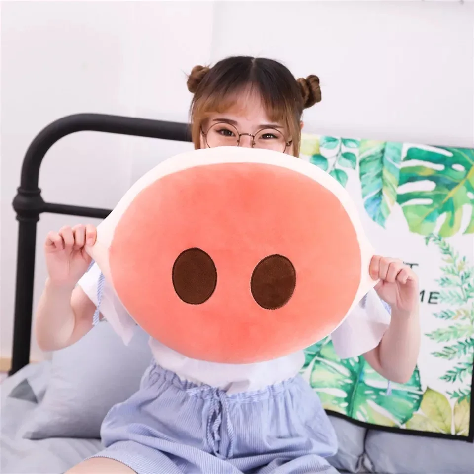 Новая креативная свинья носовая Подушка Плюшевые игрушки, забавные свиньи ноздри кукла плюшевая подушка с набивкой домашняя подушка для офисного стула подарок
