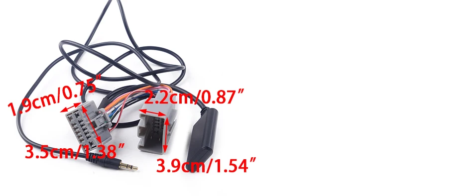 DWCX 14 контактный Bluetooth аудио AUX кабель-адаптер 130 см подходит для Volvo C30 S40 V40 V50 S60 S70 C70 V70 XC70 S80 XC 90