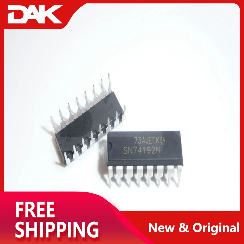 5 шт. SN74192N синхронный 4-разрядный вверх/вниз счетчики 16DIP IC чип