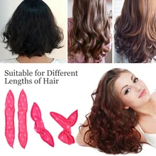 10 шт. волшебные бигуди ночной сон волна точка пены бигуди для завивки волос Гибкая мягкая подушка бигуди DIY губка Hai