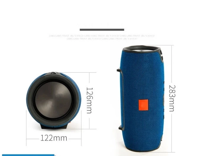 Высокая мощность 40 Вт Bluetooth динамик бас Портативная колонка беспроводной стерео сабвуфер музыкальный Playe центр с 3600 мАч батарея soundbox
