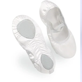 

Comemore Girls and adult ladies ballerina professional ballet shoes dance shoes with ribbon women's shoes