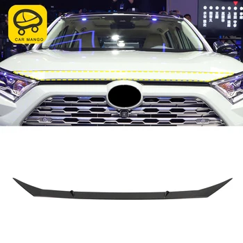 

CarManGo for Toyota RAV4 2019 Auto Car Styling Engine Top Hood Fender Chrome Pad Cover Frame Trim Sticker Exterior Accessories