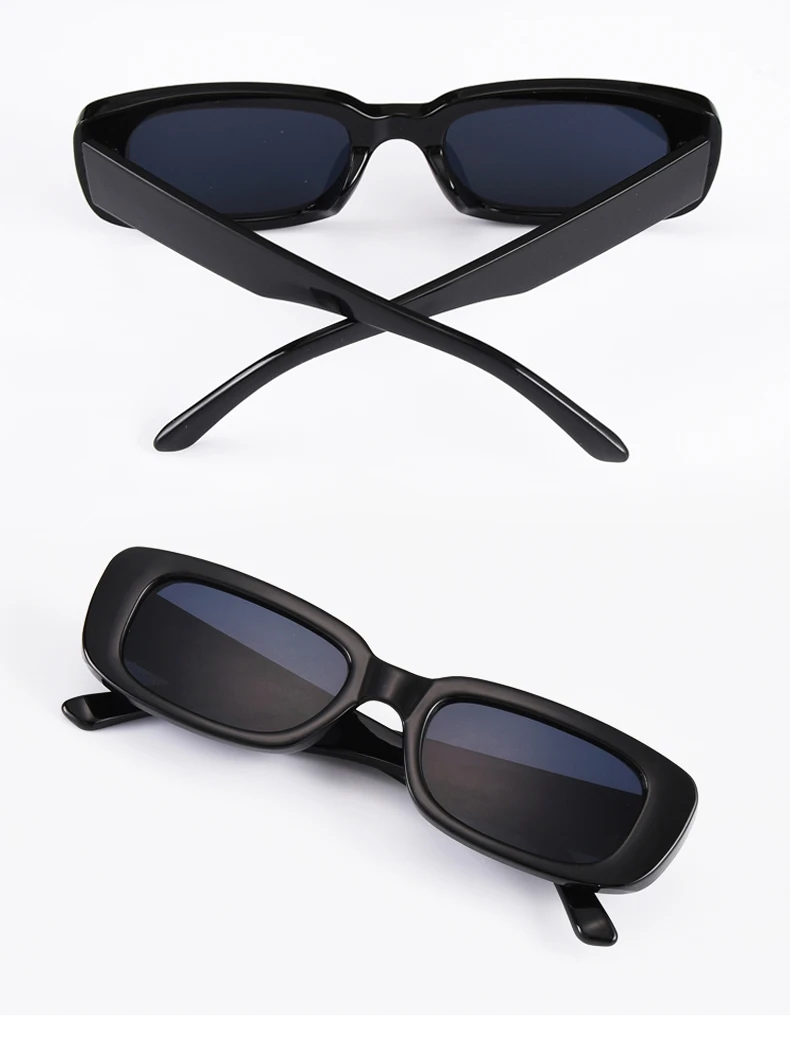 New Small Sunglasses Women Men Trendy Vintage Brand Designer Hip Hop Square Green Sun Glasses Female Eyewear UV400 big round sunglasses