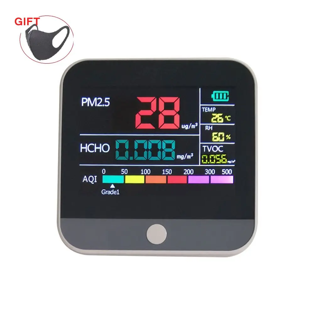 InnenraumLuftqualitätsmessgeräte Test & Messung CO2 PM2.5 LCD