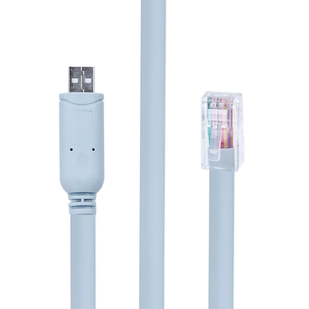 

1.8M Router LineB Console CableB to RJ45 Cable Built-in FTDI Chip Router Cable for Laptop and PC in Windows Vista Linux