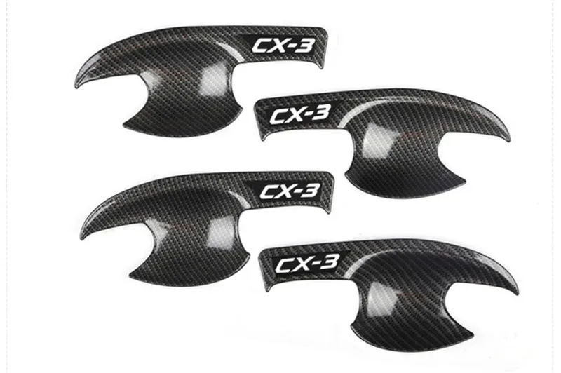 Стайлинг автомобиля ABS дверная ручка Чаша Дверная защитное покрытие крышка