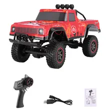 

AX-8801 RC Car 1/18 Scale 4WD 2.4G Remote Control Crawler Off Road Truck 20km/h All Terrain Climbing Vehicles with LED Headlight
