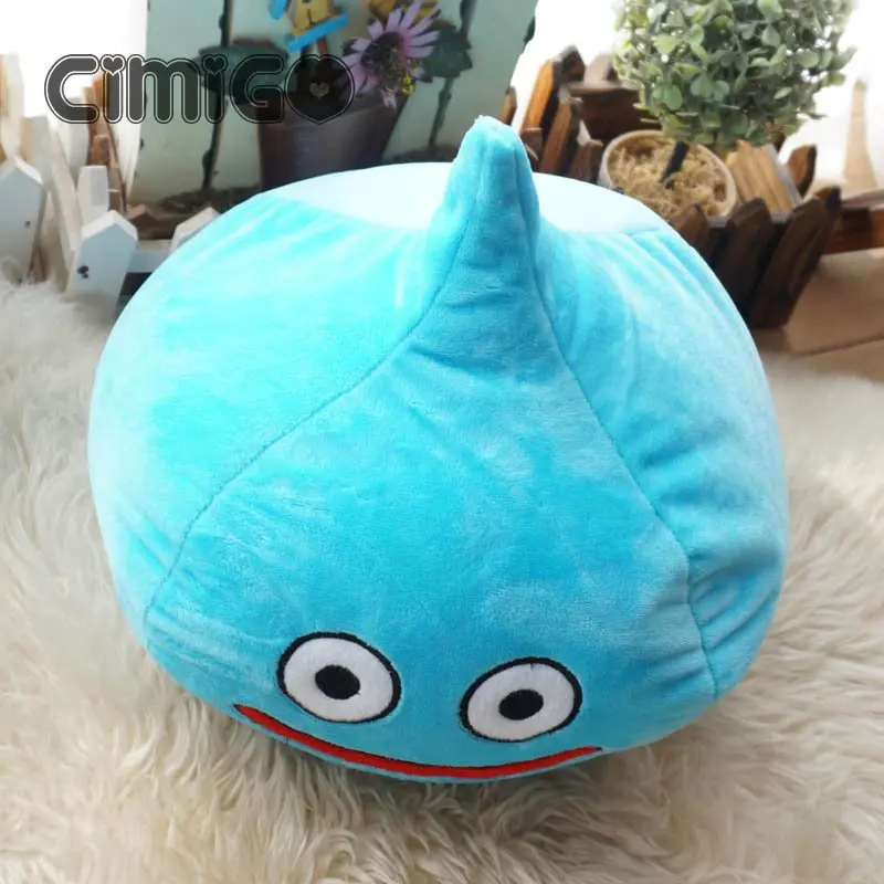 Новое поступление 25 см Nintendo Dragon Quest улыбка Slime плюшевая кукла 10 &quotЦУМ плюшевые