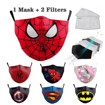 Mouth Face Unisex Mask Adult 3D Printed Face Masks Fabric Pm2.5 Mask Pikachu Reusable Protection Dust Washable mascarillas Masks creative japanese neoprene facial masks facelift mask supports pink germanium face sauna rubber mask women use shape 3d v face