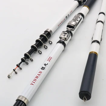 

Carp Fishing 1.5M-3.0M Rod Feeder Hard Carbon FRP Fiber telescopic Fishing Rod Fishing Pole Portable Travel Spinning Rod Ultra