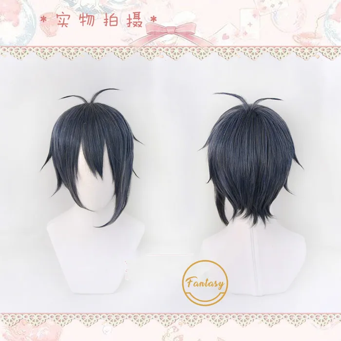 Touken Ranbu онлайн косплей миказуки мунечика короткий парик термостойкий