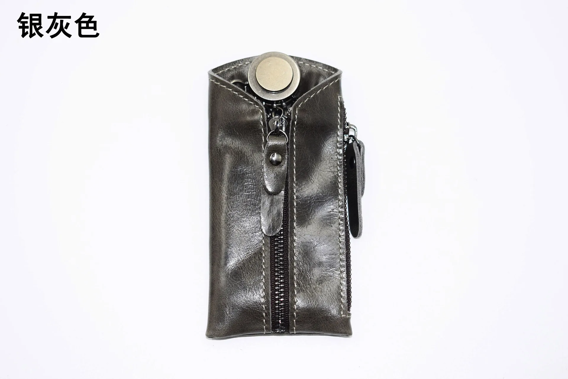 Импортные товары, AliExpress, поставка товаров, масло, воск, кожа, Автомобильный ключ, сумка, мужская, женская, ретро, повседневная, многофункциональная сумка для ключей, Customi