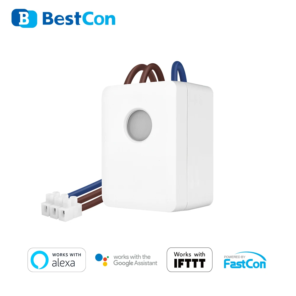 BroadLink BestCon SCB1E Измерение мощности 16A умный переключатель беспроводной умный дом автоматизация голосового управления с Google Home& Alexa