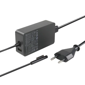

12V 36W Battery Charger Circuit Protection Compatible Power Supply for Surface Pro 3 4 (EU Plug)
