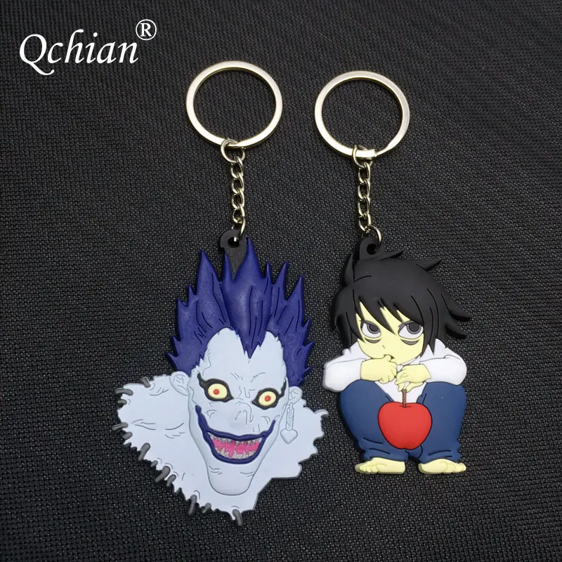1 шт. комикс Death Note L.Lawliet Grim Reaper силиконовый декоративный брелок для ключей