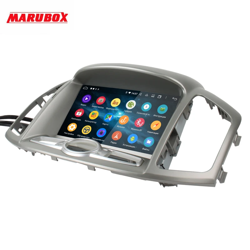 Штатная магнитола для Chevrolet Captiva 2011-, MARUBOX KD8406, Штатное головное устройство для Chevrolet, Android 9.0,Восьмиядерный процессор,встроенный DSP,IPS экран, Встроенная 64GB, BlueTooth, DVD