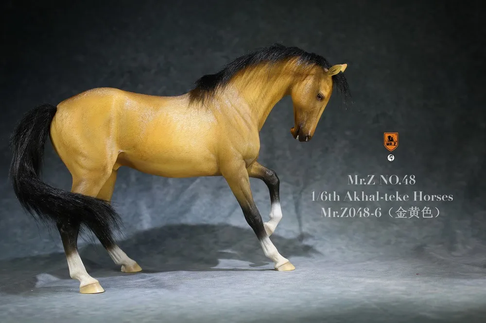 Mr.z Mrz048 1/6 Horse Model Sweaty Bmw 6 Colors Single Horse Scene  Accessories Simulation Animal Animal Model In Stock