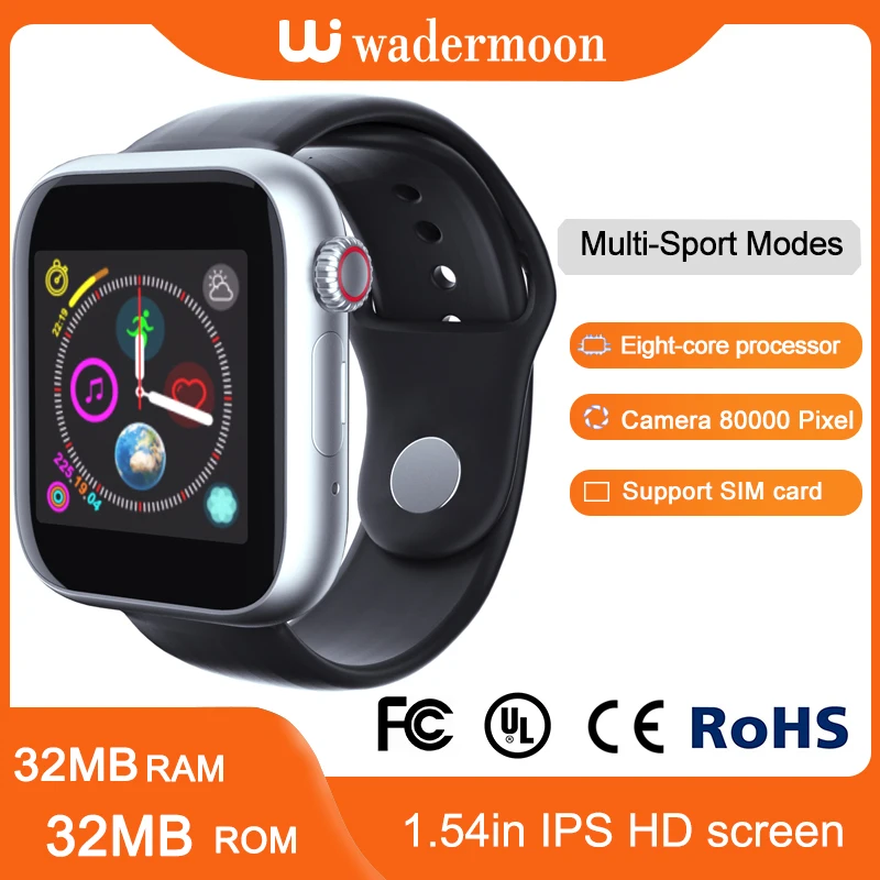 

Smart Phone Watch 2g SIM Pluggable Card Call Watch Android System Touch Wristband Smart Bracelet GPS Watch IPS HD Screen