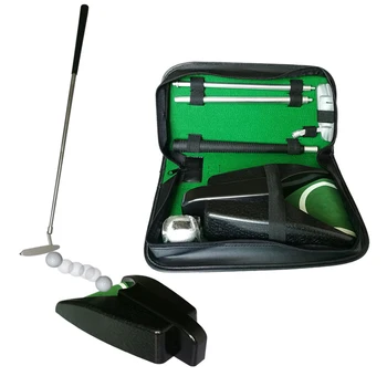 

Golf Equipment 3-Section Golf Putting Trainer With Golf Automatic Putting Cup For Kids Developmental Early Educational Toys Gift