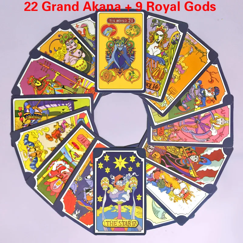 Tarot 22 Grand Akana + 9 real dioses 31 Anime JoJo es extraño aventura Dio Kujo Jotaro Joseph Bruno JOJO animación