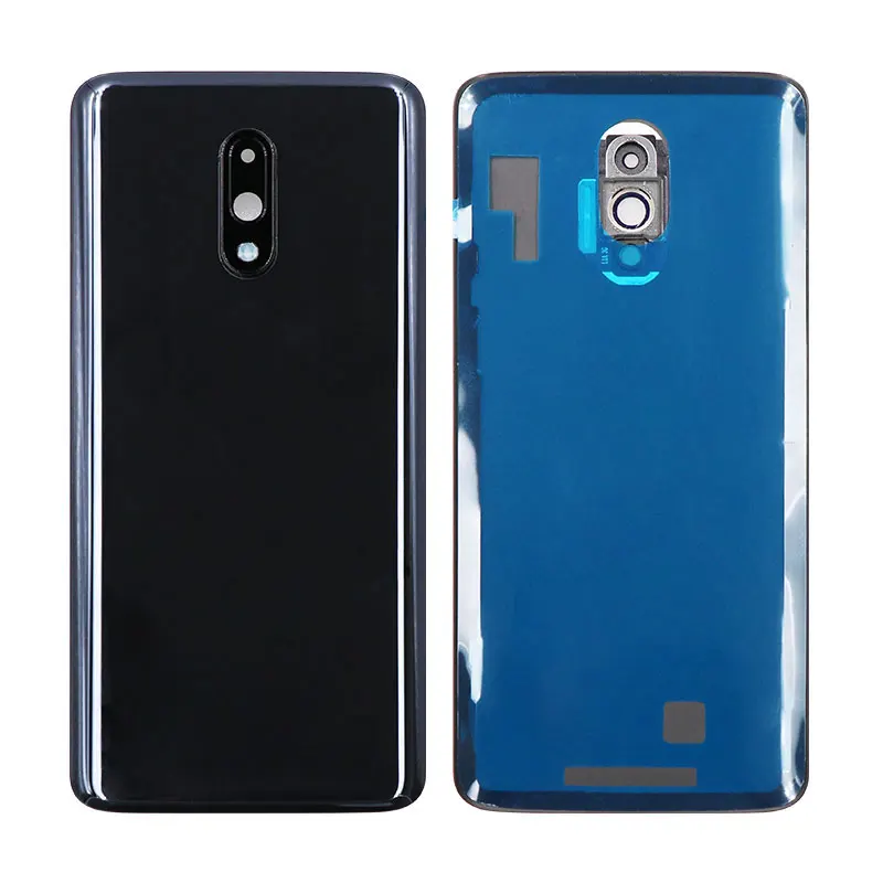 Для OnePlus 7 батарея стеклянная крышка корпус мобильного телефона защитный чехол для OnePlus 7 с объективом камеры