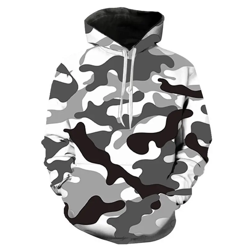 3D камуфляжные толстовки для мужчин женщин детей толстовка с длинным рукавом и