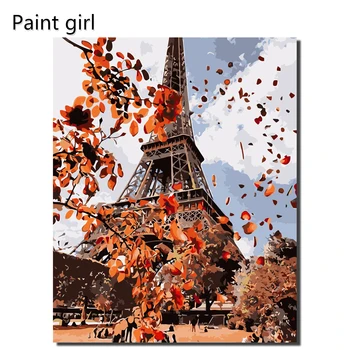 

Paint girl Painting by numbers Landscape Acrylic Drawing Canvas paint by numbers For Adults Home Decoration Gift VA-0748