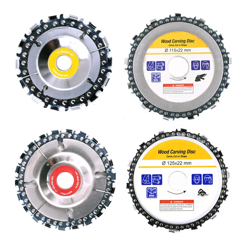

4 Inch Angle Grinder Woodworking Chain Saw Blade 4.5 Inch Wood Slotting Saw Blade 5 Inch Chain Saw Blade Abrasive ToolTool parts