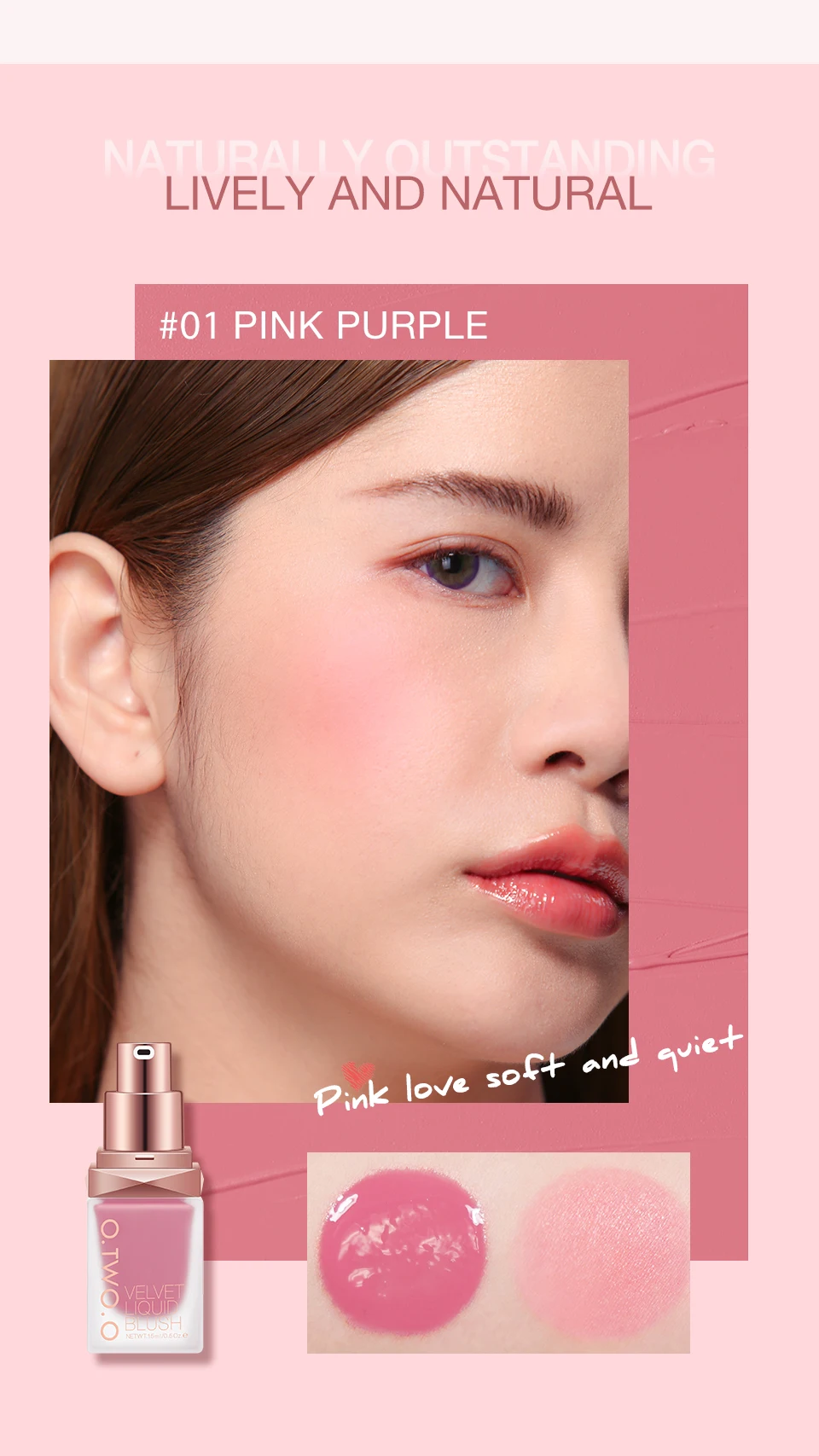 o two o liquid blush