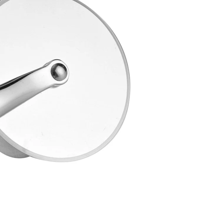 Hot Pizza Cutter Wheel Zinc Alloy Pizza Slicer Kitchen Tool with Thickening Handle LSK99