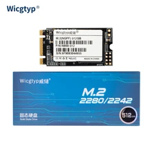Wicgtyp – disque dur interne SSD, SATA 3, NGFF 256, capacité de 2242 go, 256 go, 256 go, pour ordinateur de bureau, PC portable