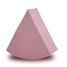 Веерная образная затяжка, треугольная Жидкая основа, пудра, спонж для влажного и сухого макияжа