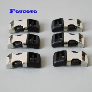 

50pcs/lot 15mm metal hardware side clasp belt buckle DIY dog collar paracord handmade sewing parts accessories factory price