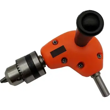 

90 Degree Angled Drill Chuck Stable Operation Reliable Simplicity Universal Drill Bit for Metal Adapter Screwdriver