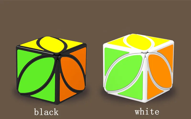 QIYI ассиметричный кубик головоломка Ivy Cube первого твист кубики из листьев линия Головоломка Куб Волшебные magic Cube Развивающие игрушки Cubo magico