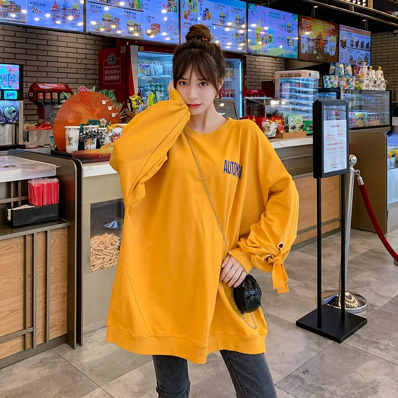

Maternity Clothes Autumn Clothing Tops 2019 New Style Fashion Pullover Printed Loose-Fit Korean-style Long Sleeve Pregnant Mothe