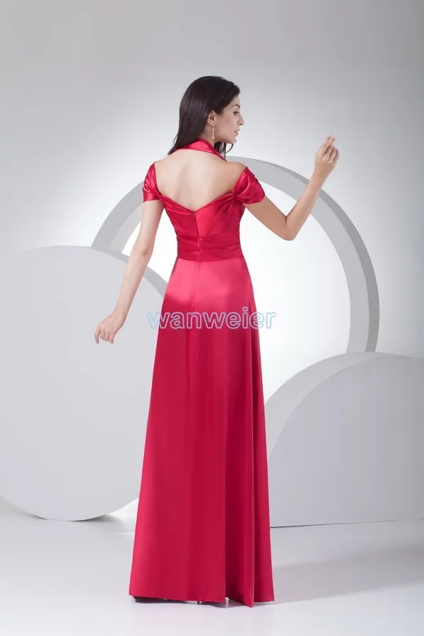 Vestidos de noiva,, вечерние, новая мода, скромные, с рукавами, vestidos, длинные, горячая Распродажа, красное платье для выпускного подружки невесты