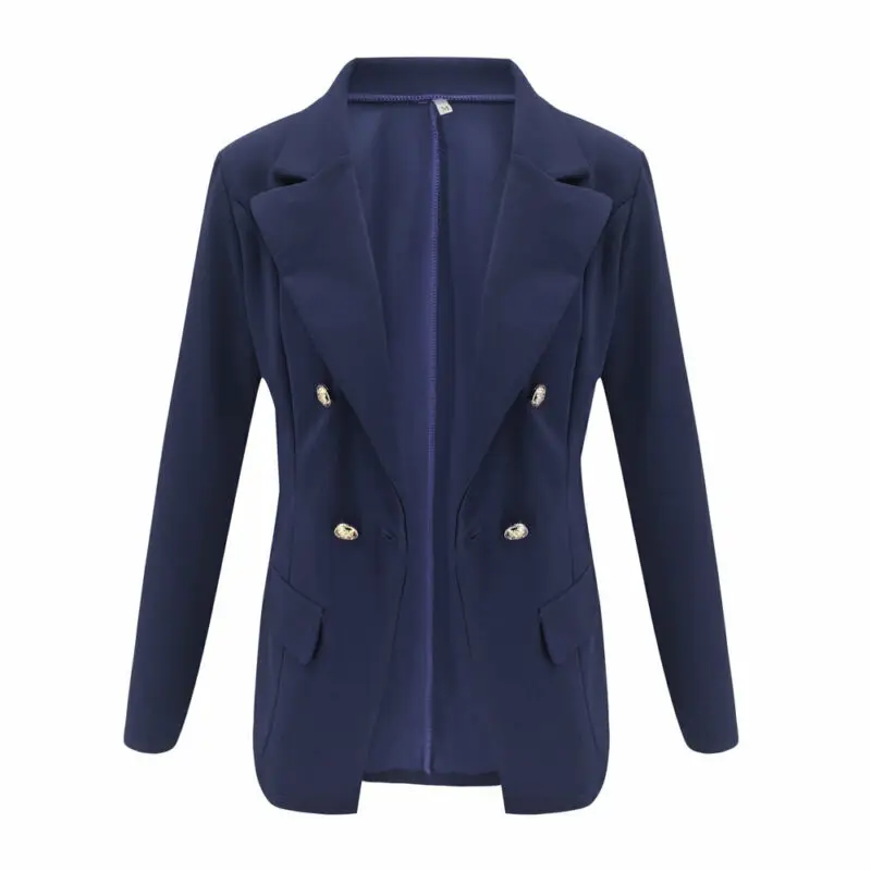 discount  1PC Women Winter Warm Wool Lapel Long Coat Trench Parka Jacket Overcoat Outwear