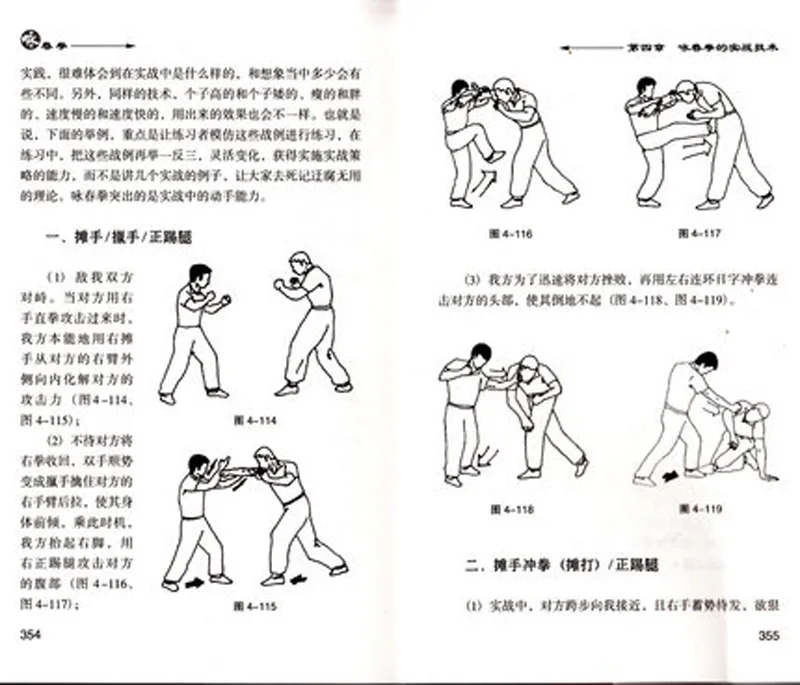 Wing Chun деревянный манекен столб книга для обучения китайскому кунг-фу китайскому ушу боевые искусства книги