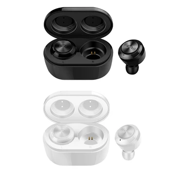 

TWS Wireless Headset Bluetooth Earphone V5.0 HIFI Voice Sport Headphone Stereo Earbuds with 300 MAh Charging Box A6